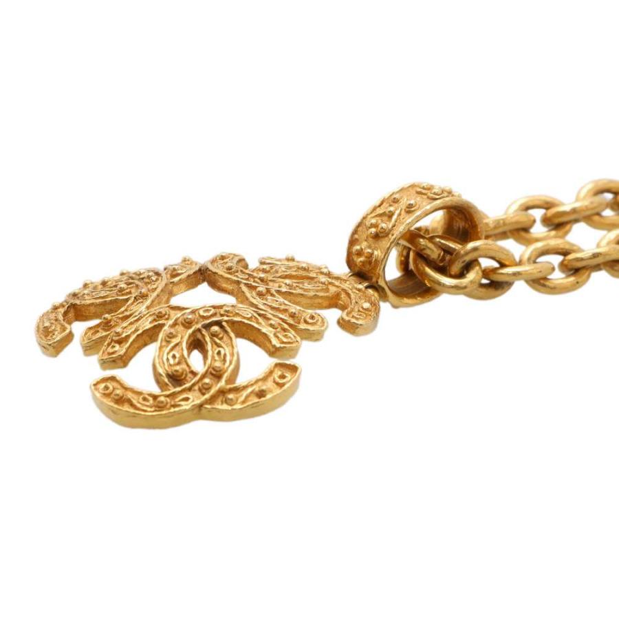 シャネル ネックレス トリプルココマーク メタル 94A CHANEL 