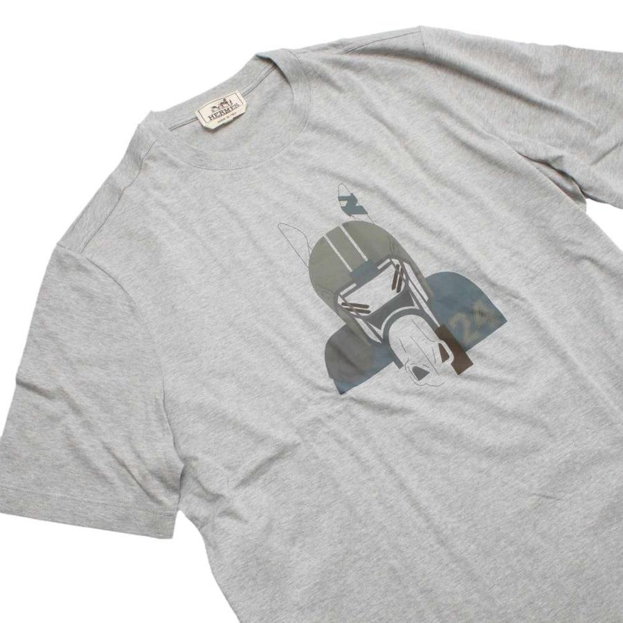 エルメス Tシャツ クォーターバッシュ コットン メンズサイズM HERMES