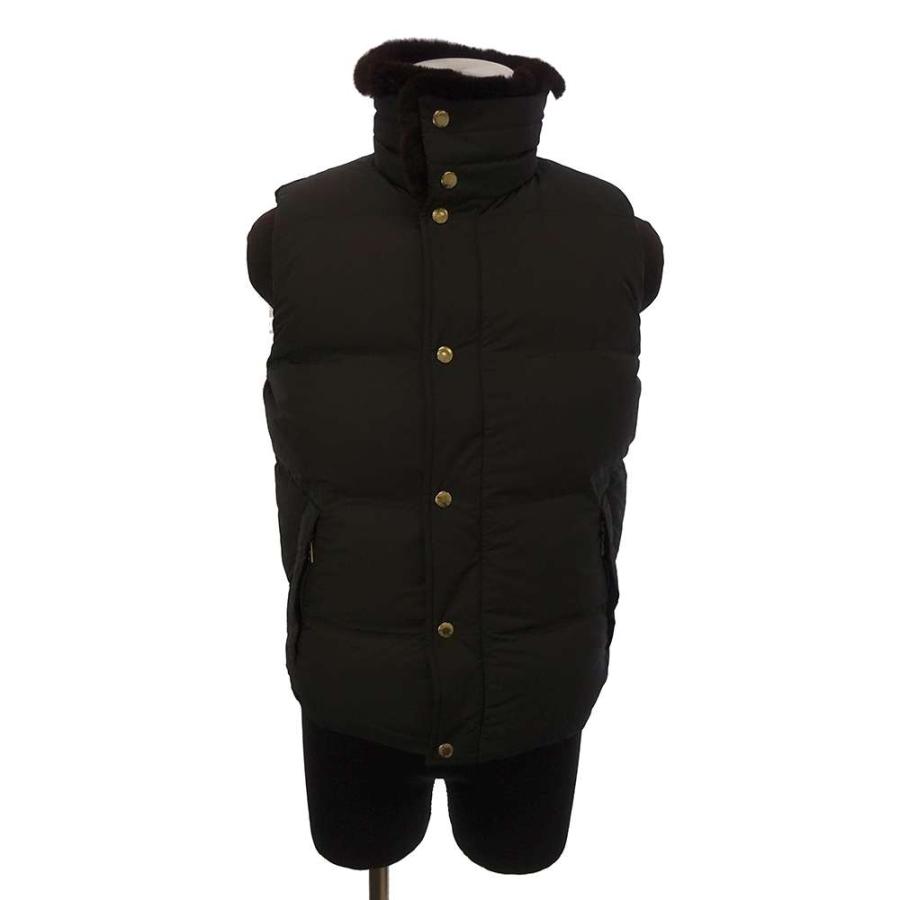 LOUIS VUITTON リバーシブルベスト ルイヴィトン ベスト リバーシブル 中綿ベスト ラビットファー メンズ