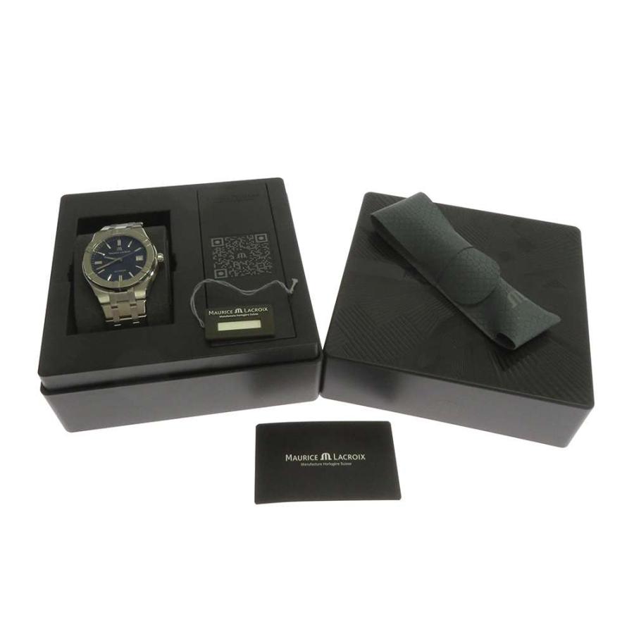 モーリスラクロア アイコン オートマティック AI6007-SS002-430-1 ブルー文字盤 モーリスラクロア ブルー文字盤