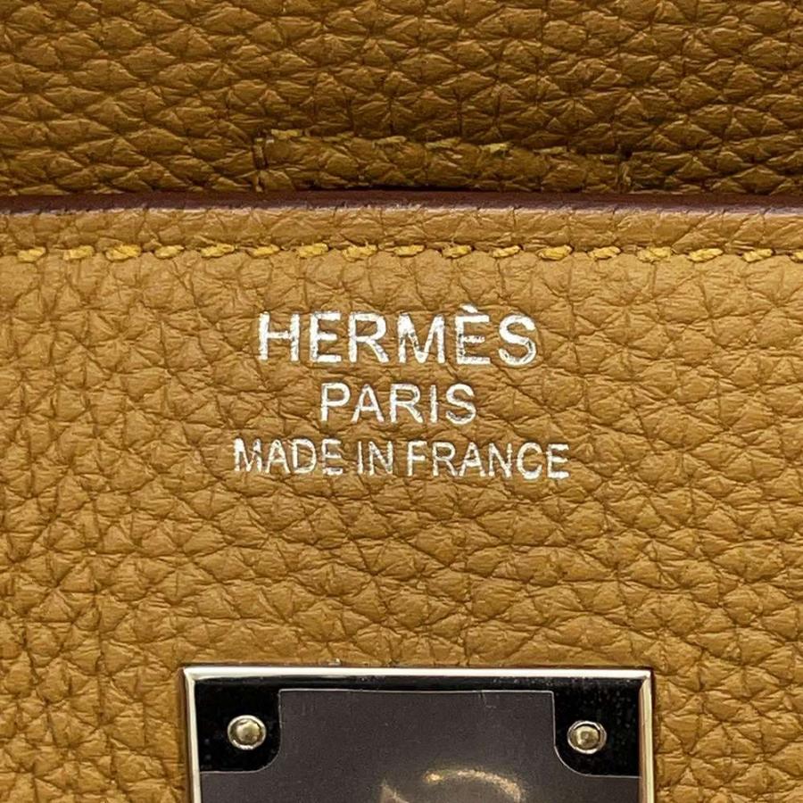 エルメス バーキン40 ブロンズドレ/シルバー金具 トゴ Y刻印 HERMES 