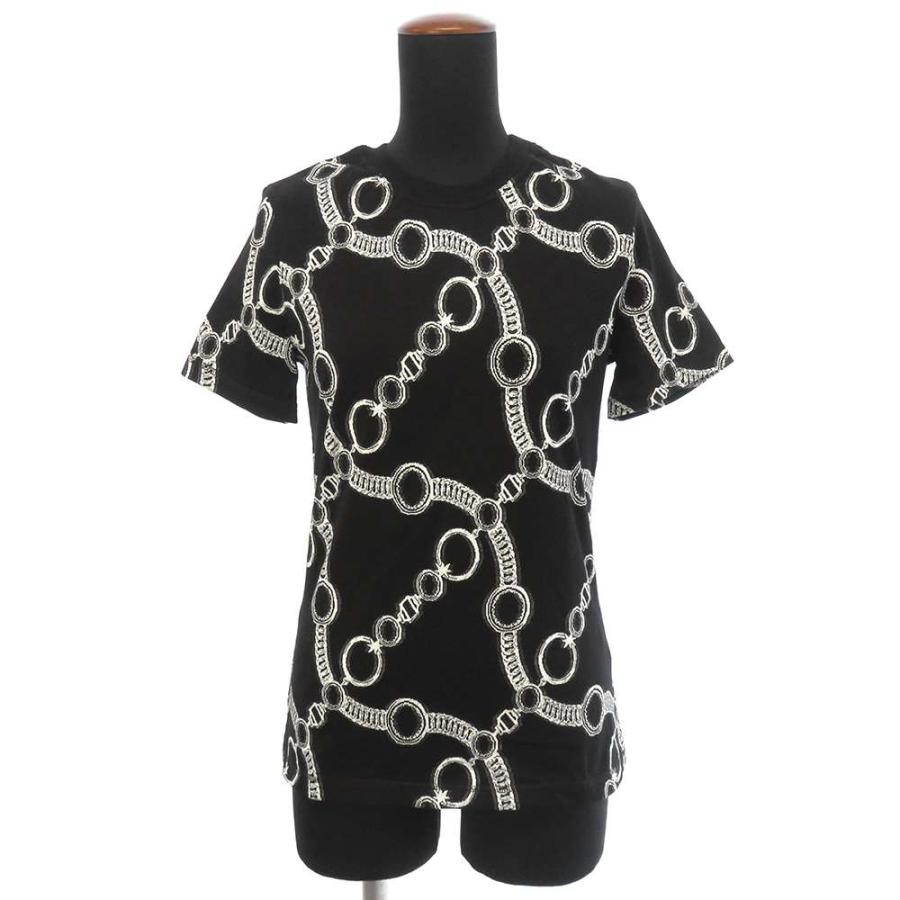 エルメス Tシャツ ナデージュ Nadge チェーン コットン レディース 