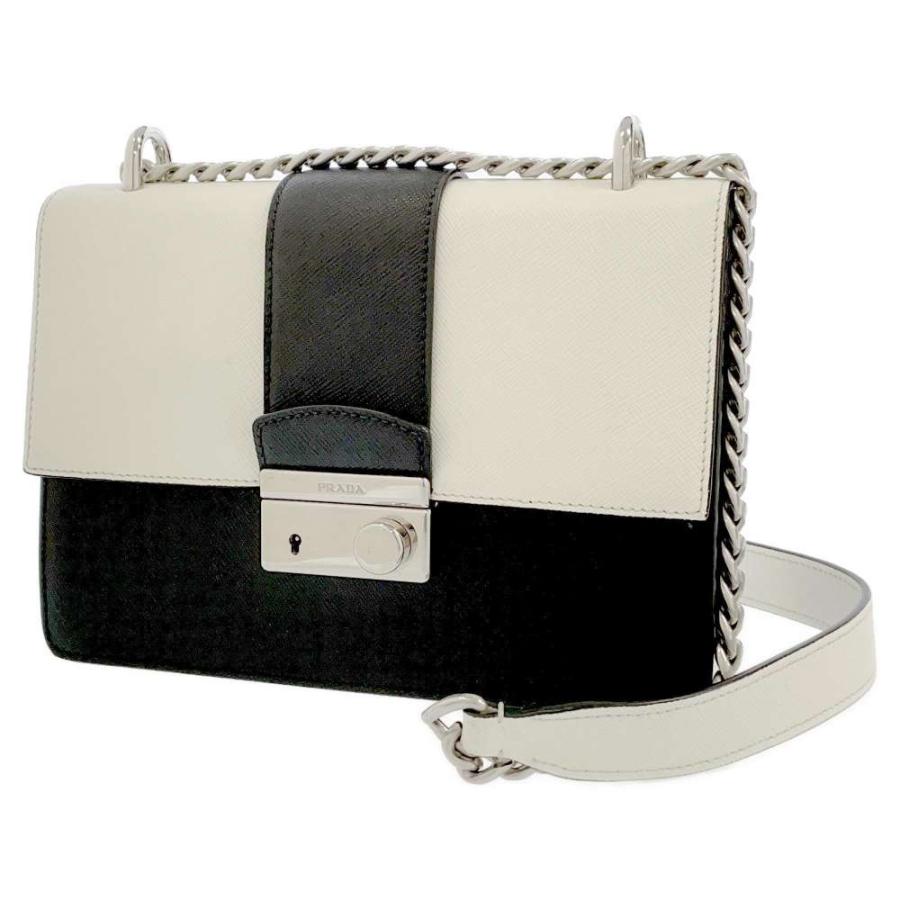 プラダ チェーンショルダーバッグ サフィアーノレザー 1BD034 PRADA 