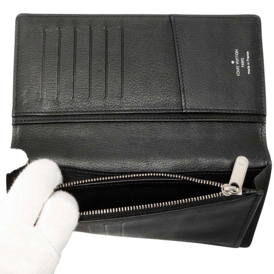 ルイヴィトン 長財布 ポルトフォイユブラザ クロコダイル N91555 LOUIS