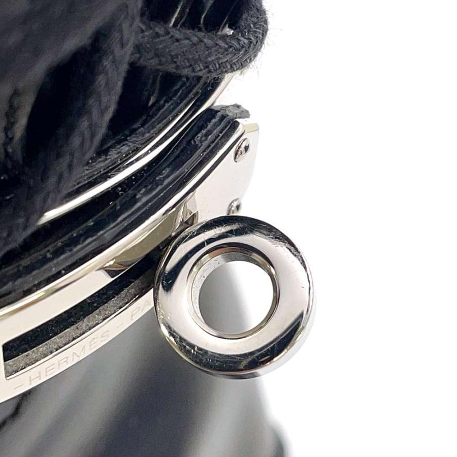 エルメス ブーツ ファンク ブラック/シルバー金具 ヴォーグラッセ