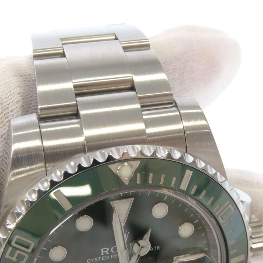 ロレックス サブマリーナ デイト 116610LV ROLEX 腕時計 グリーン文字盤 【安心保証】｜gallery-rare｜04