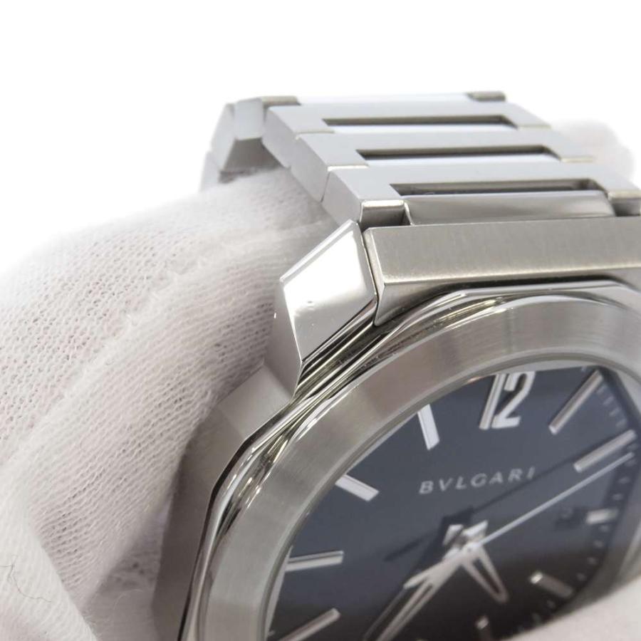 ブルガリ オクト ローマ OC41BSSD BVLGARI 腕時計 黒文字盤 【安心保証