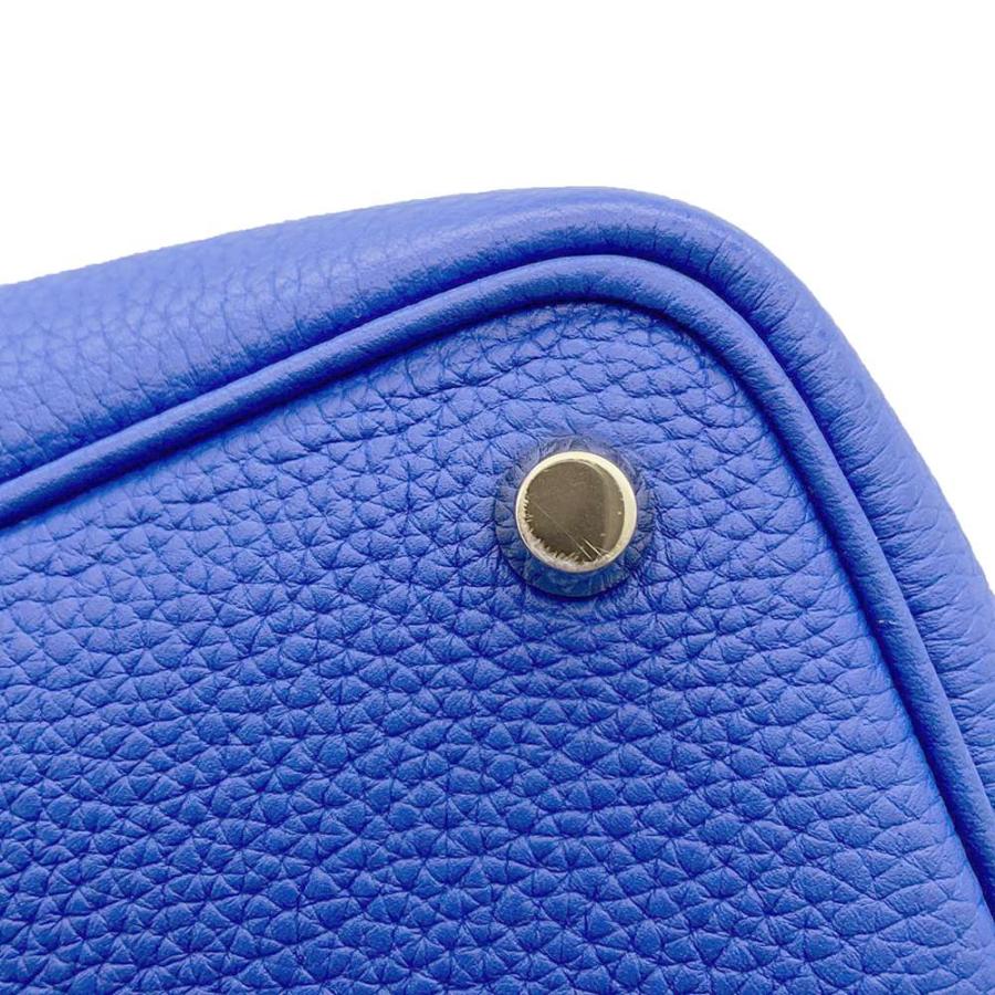 エルメス ピコタンロックPM ブルーロワイヤル/ゴールド金具 トリヨン