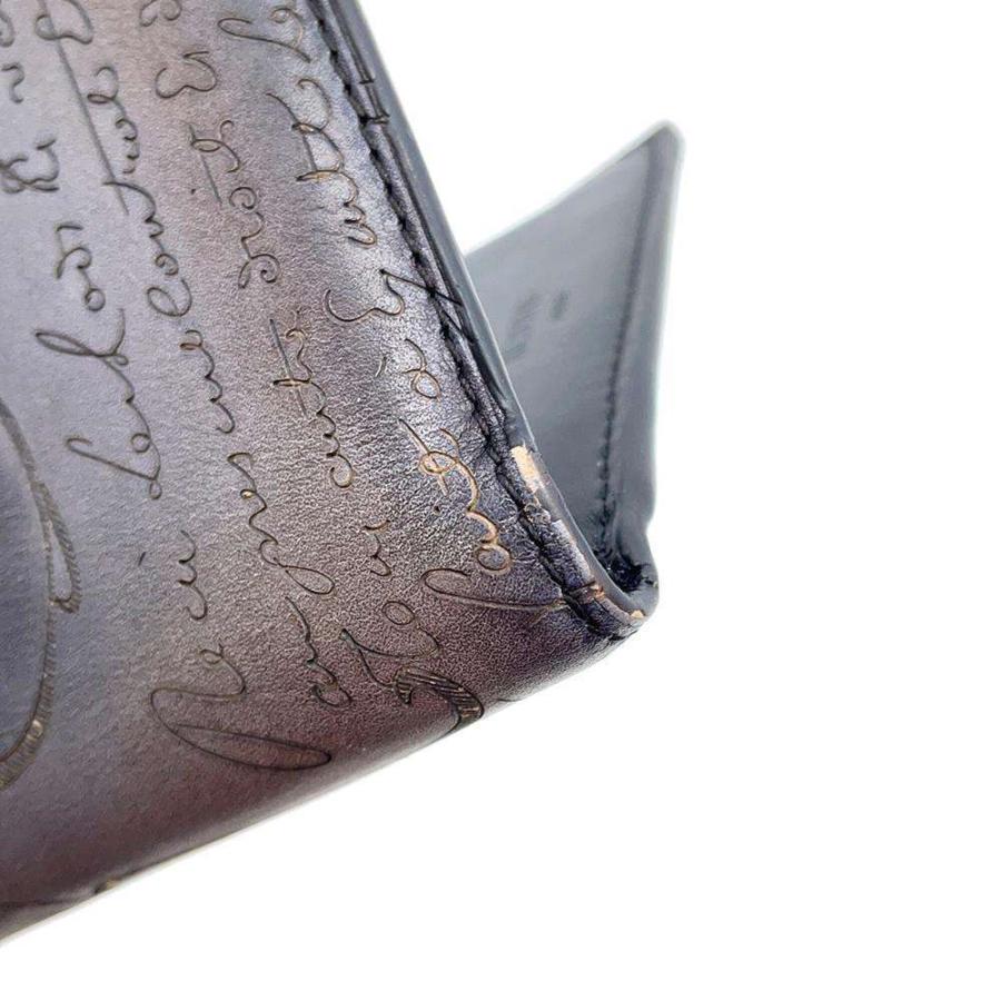 ベルルッティ 二つ折り財布 カリグラフィ レザー Berluti 財布 ベルルッティ 二つ折り財布 カリグラフィ レザー Berluti 財布