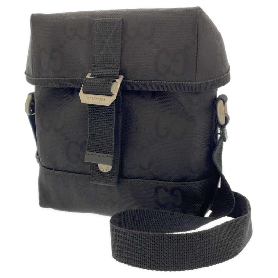 GUCCI(グッチ) ショルダーバッグ グッチ オフ ザ グリッド メッセンジャーバッグ 643858 黒 グッチ ショルダーバッグ オフザグリッド GGナイロン 643858 GUCCI