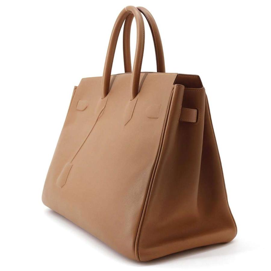 エルメス バーキン35 シャドウ アルザン/エバーカーフ/□M刻印 HERMES