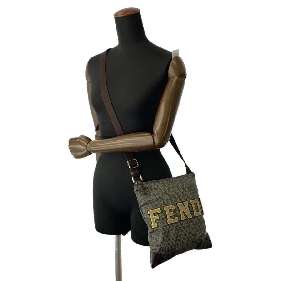 フェンディ ショルダーバッグ ズッキーノ ナイロン 8BT184 FENDI