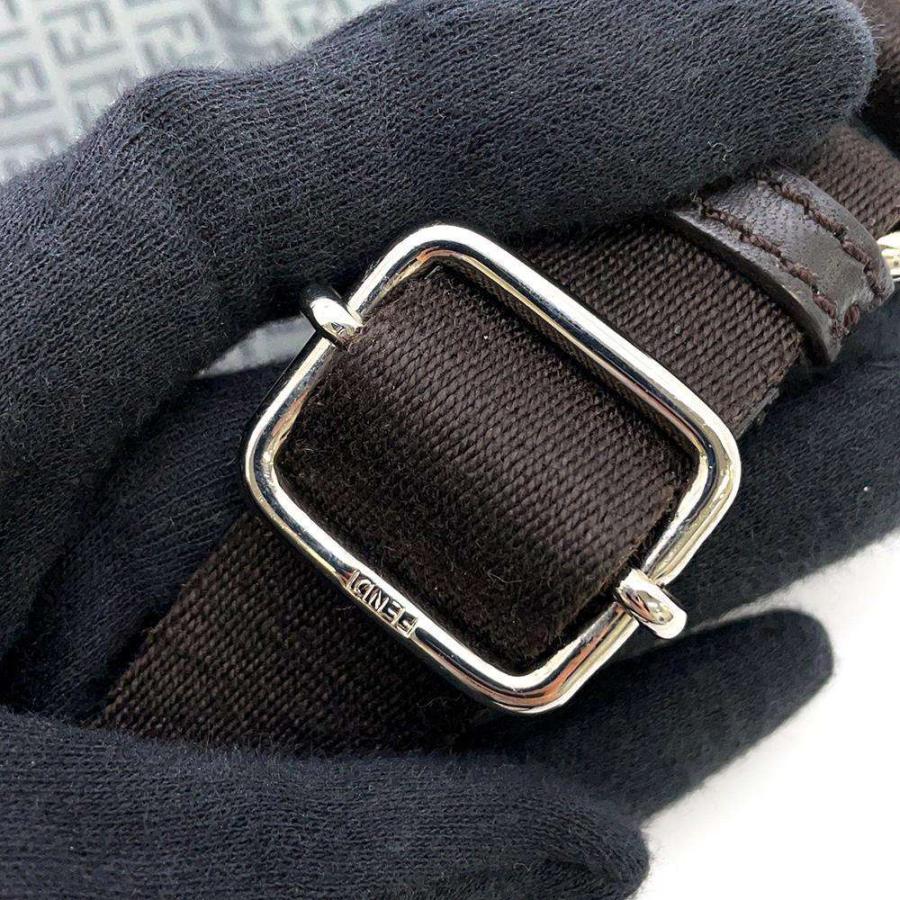 フェンディ ショルダーバッグ ズッキーノ ナイロン 8BT184 FENDI