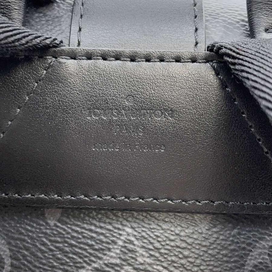 ルイヴィトン リュック モノグラム・エクリプス ソミュール M45913 LOUIS VUITTON メンズ 黒 【安心保証】｜gallery-rare｜12