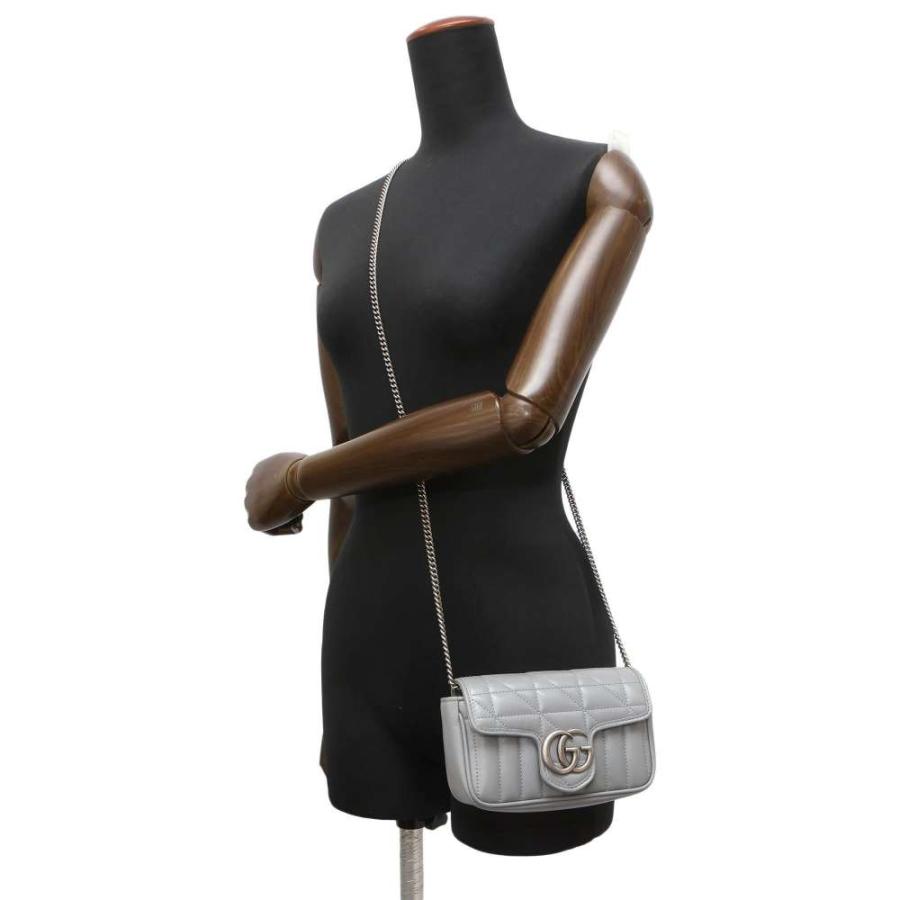 ☆未使用☆ GUCCI グッチ チェーンショルダー 黒 476433 Amazon | [グッチ] ショルダーバッグレディース GGマーモント レザー