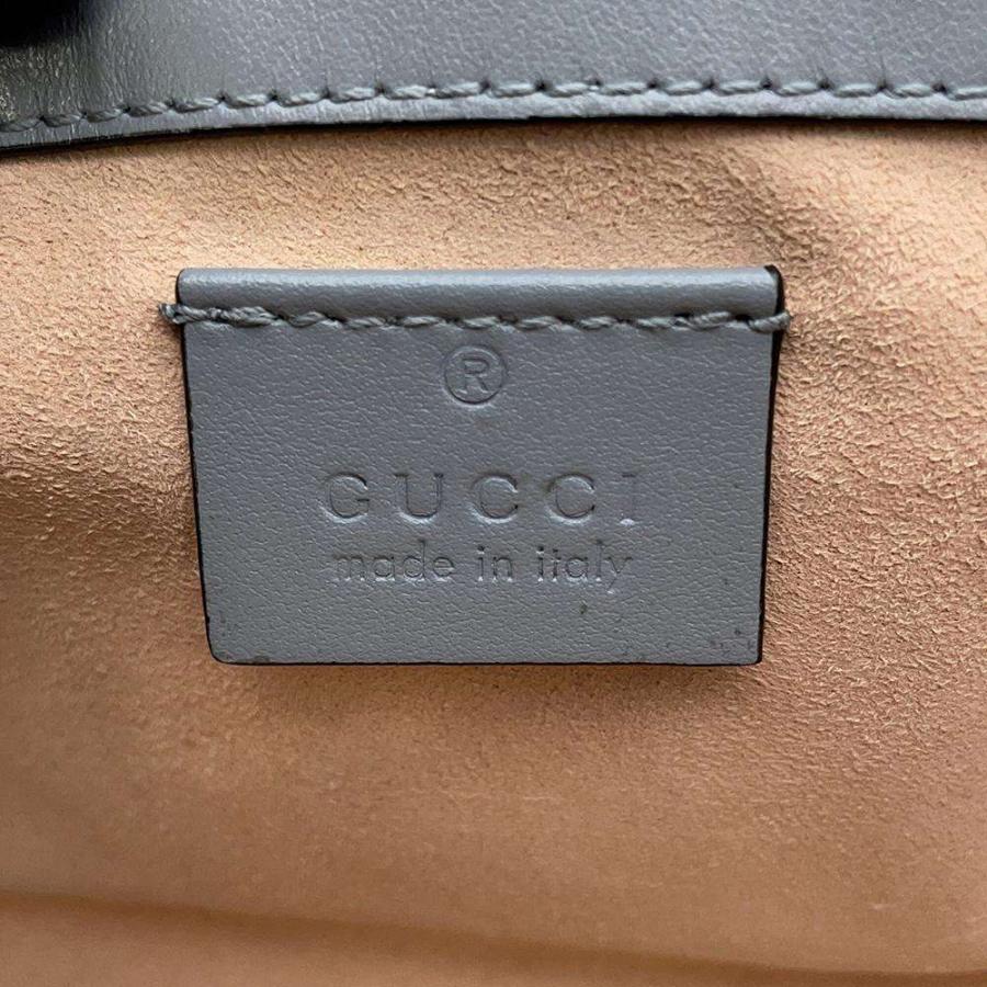 グッチ チェーンショルダーバッグ GGマーモント レザー 476433 GUCCI