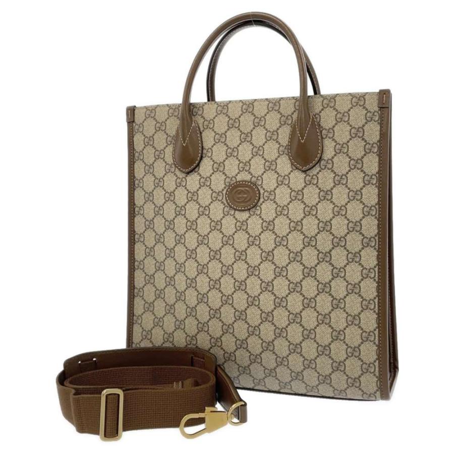 グッチ ハンドバッグ GGスプリーム 723308 GUCCI 2way 【安心保証
