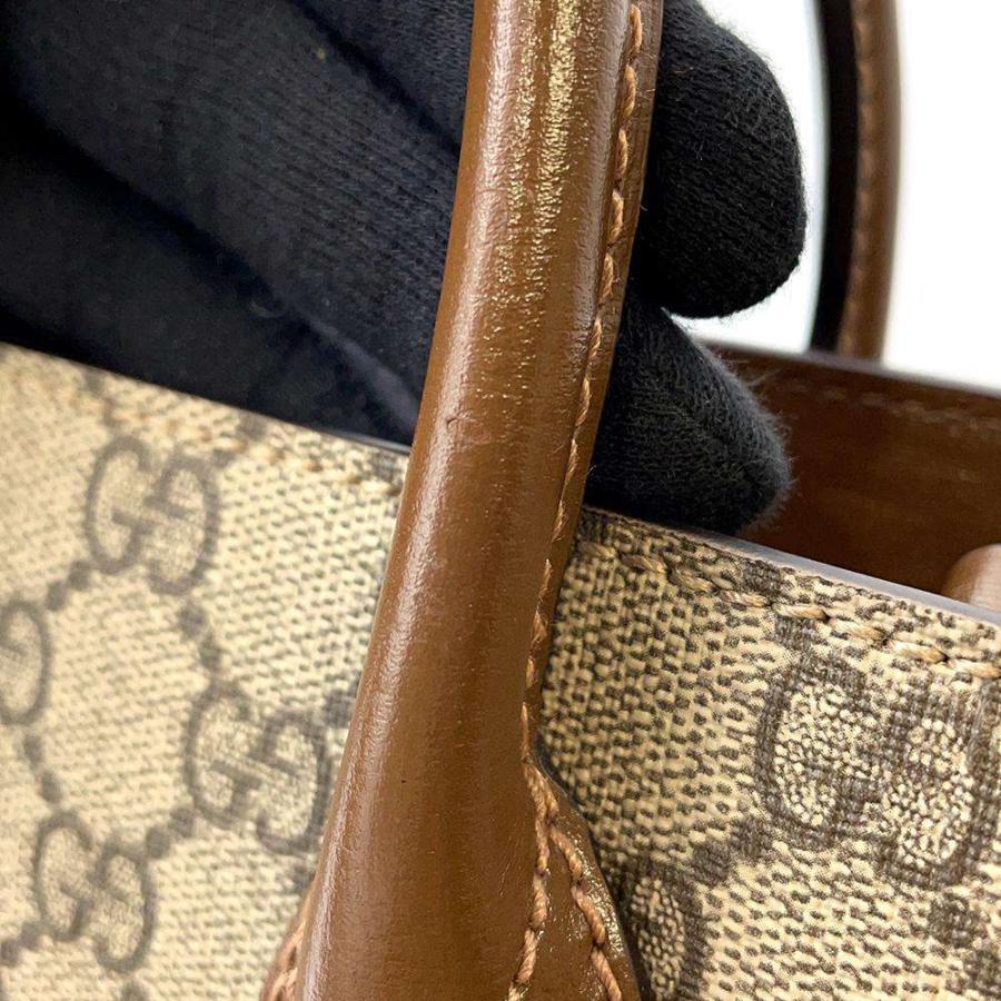 グッチ ハンドバッグ GGスプリーム 723308 GUCCI 2way 【安心保証