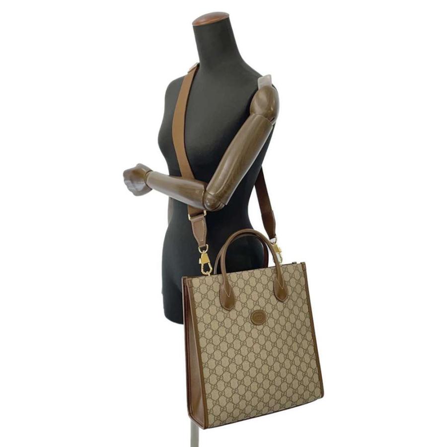 グッチ ハンドバッグ GGスプリーム 723308 GUCCI 2way 【安心保証