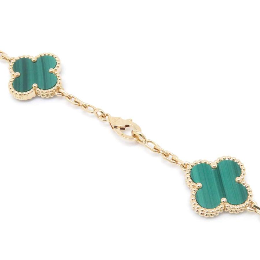 ヴィンテージ アルハンブラ ネックレス マラカイト ヴァンクリーフ＆アーペル Van Cleef & Arpels ヴィンテージ