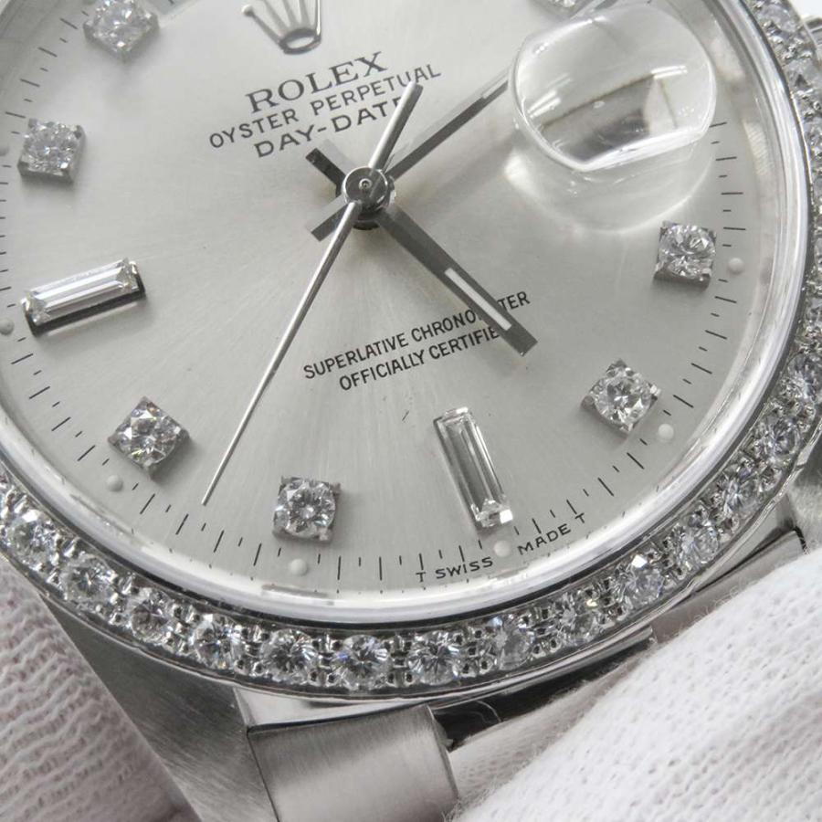 ロレックス デイデイト オイスターパーペチュアル Ptプラチナ 10PD 126234 ROLEX 腕時計 シルバー文字盤 【安心保証 ...