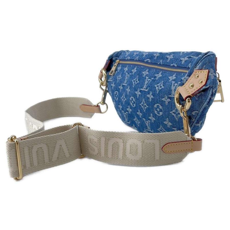 LOUIS VUITTON ショルダーバッグ・ウエストバッグ ルイヴィトン ボディバッグ モノグラム・デニム ハイ・ライズ M46837