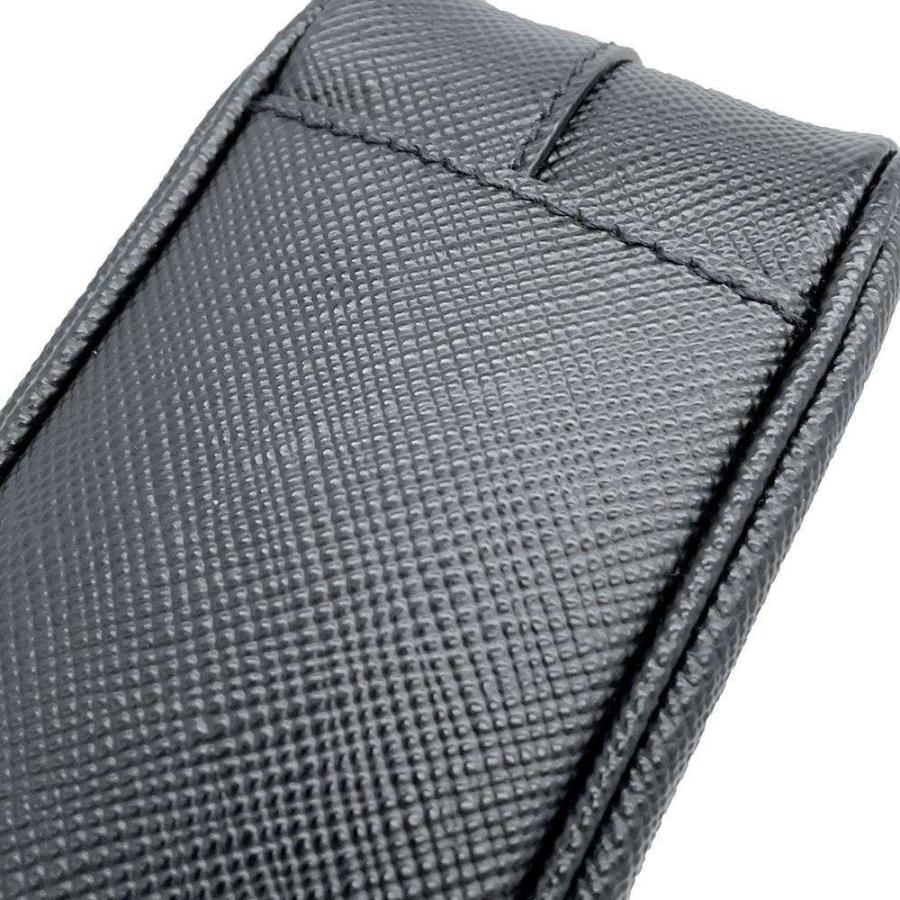 プラダ ショルダーバッグ サフィアーノ レザー 2VD046 PRADA バッグ 黒