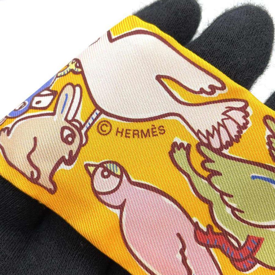 エルメス スカーフ ツイリー 千と一のウサギ Mille et Un Lapins