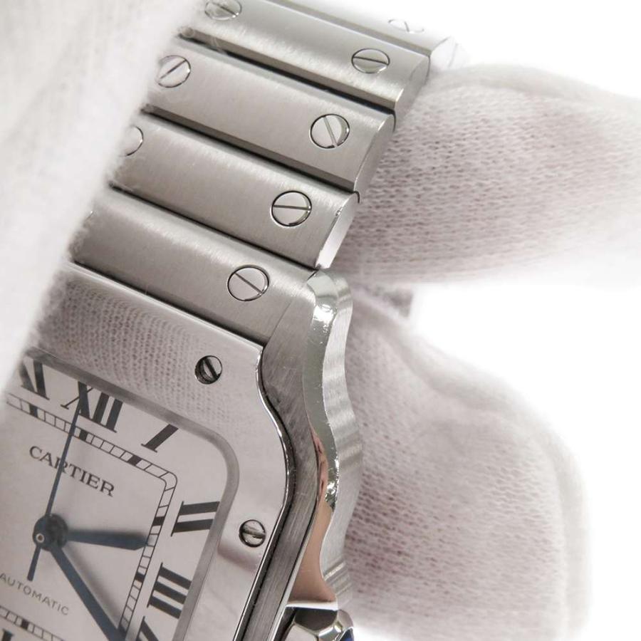 カルティエ サントス ドゥ カルティエ WSSA0029 Cartier 腕時計 シルバー文字盤 【安心保証】｜gallery-rare｜05