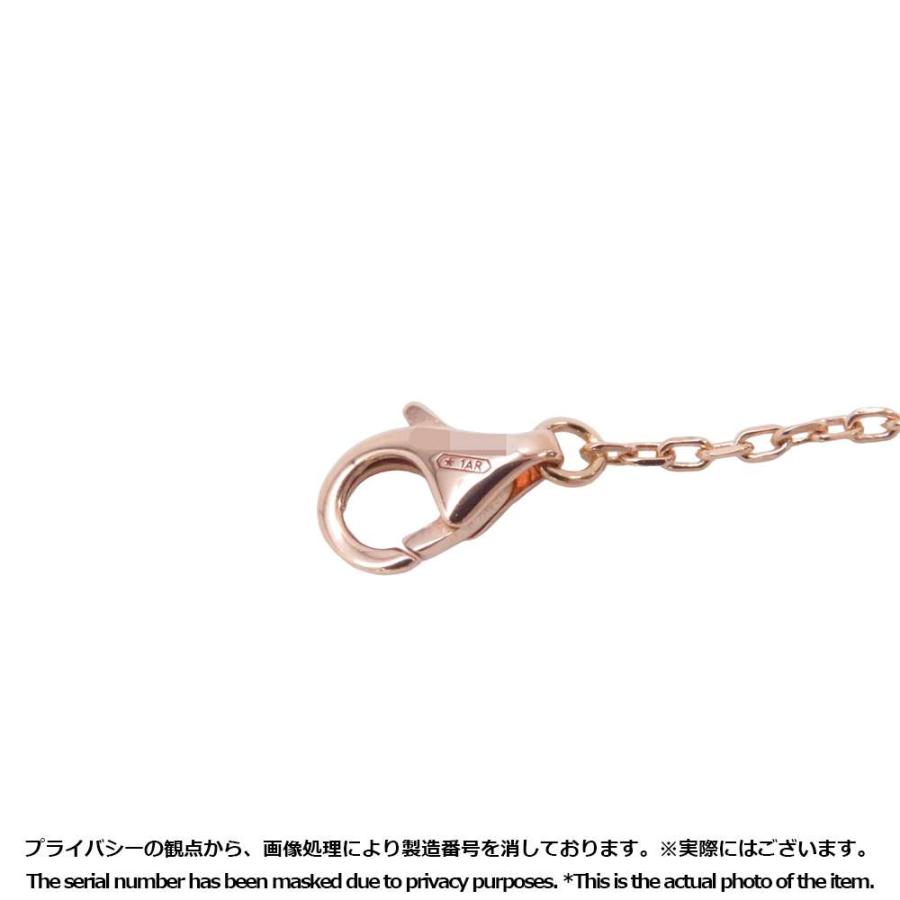 カルティエ ネックレス ダムール ピンクサファイア K18PGピンク