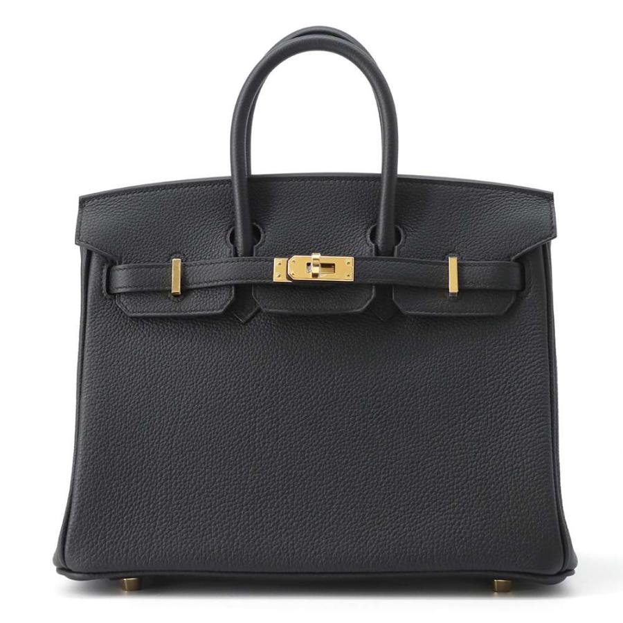 エルメス バーキン25 ブラック/ゴールド金具 トゴ B刻印 HERMES Birkin 