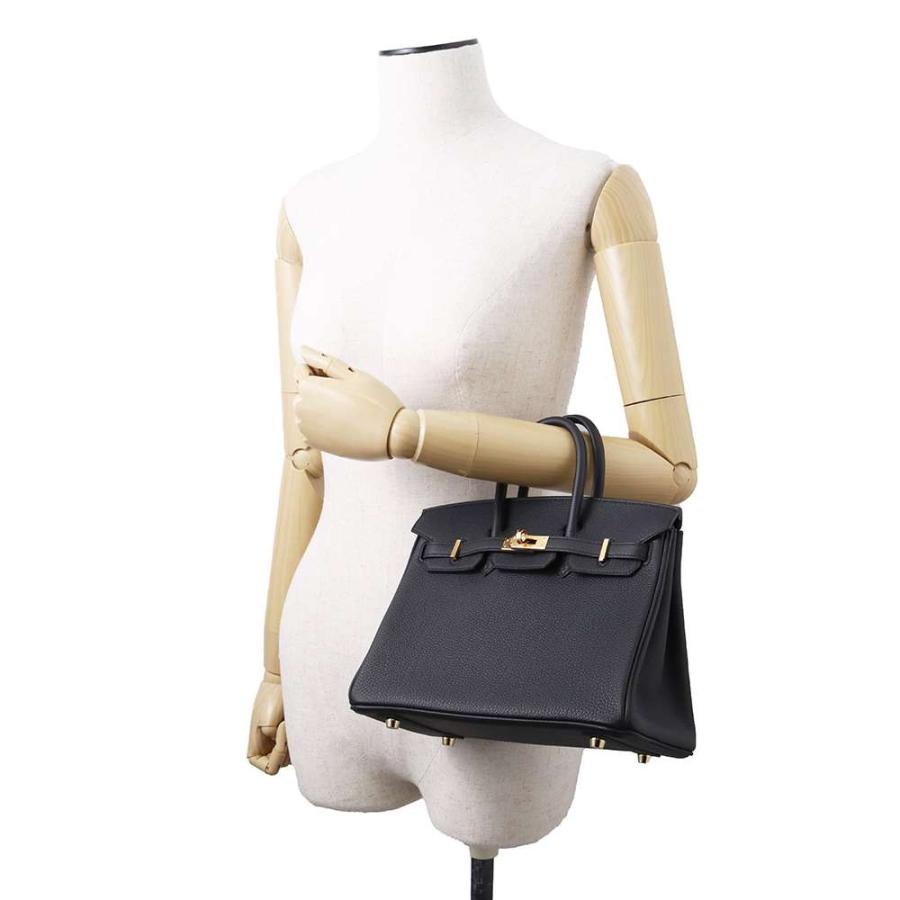 エルメス バーキン25 ブラック/ゴールド金具 トゴ B刻印 HERMES Birkin