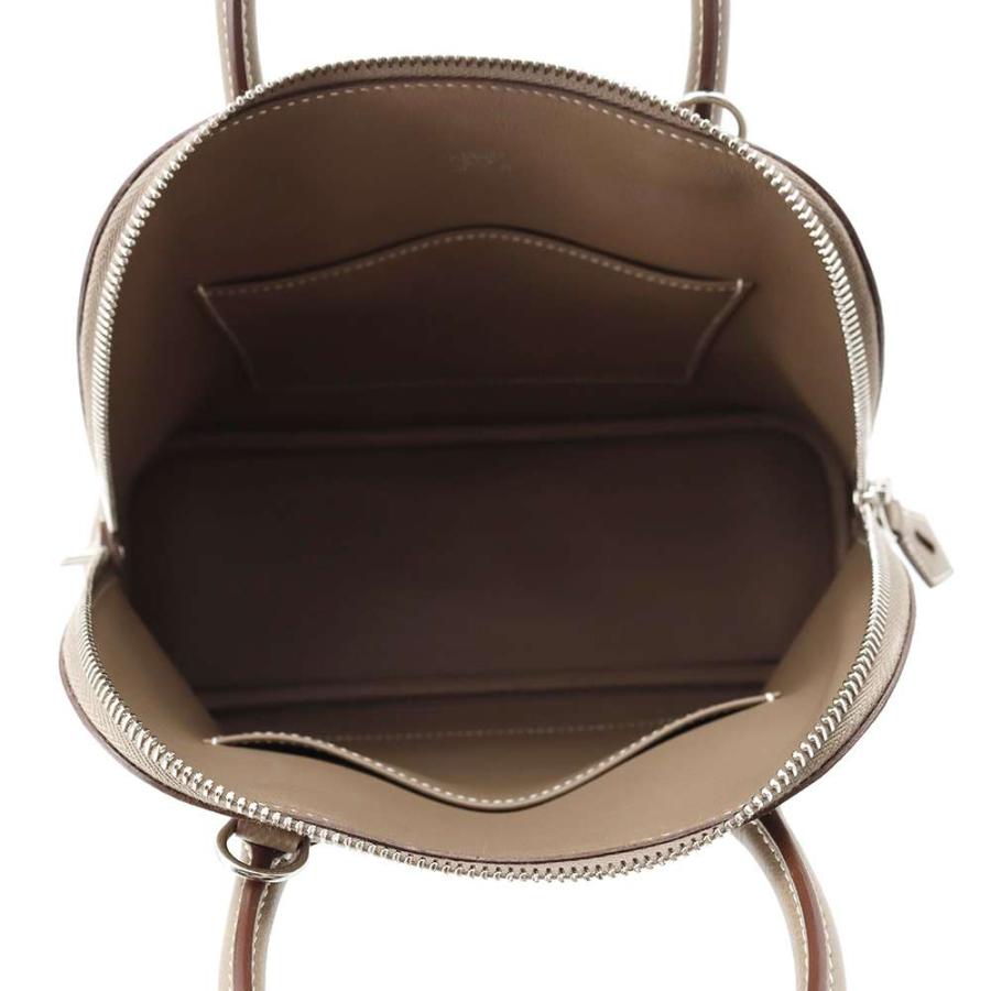 エルメス ボリード1923 25 エトゥープ/シルバー金具 ヴォーエプソン U 