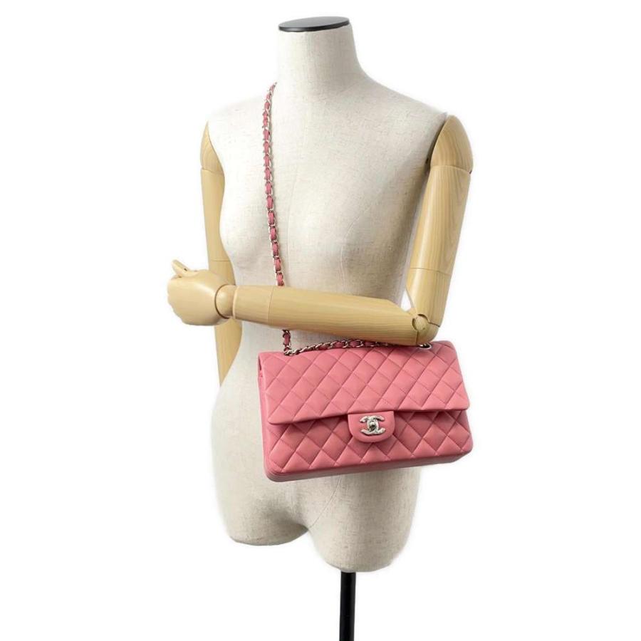 シャネル チェーンショルダーバッグ マトラッセ25 ココマーク