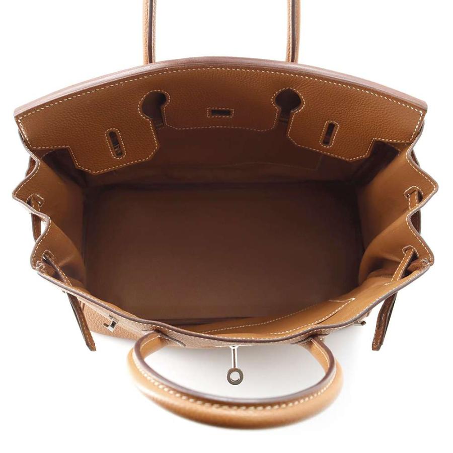 エルメス バーキン30 ゴールド/シルバー金具 トゴ □I刻印 HERMES 