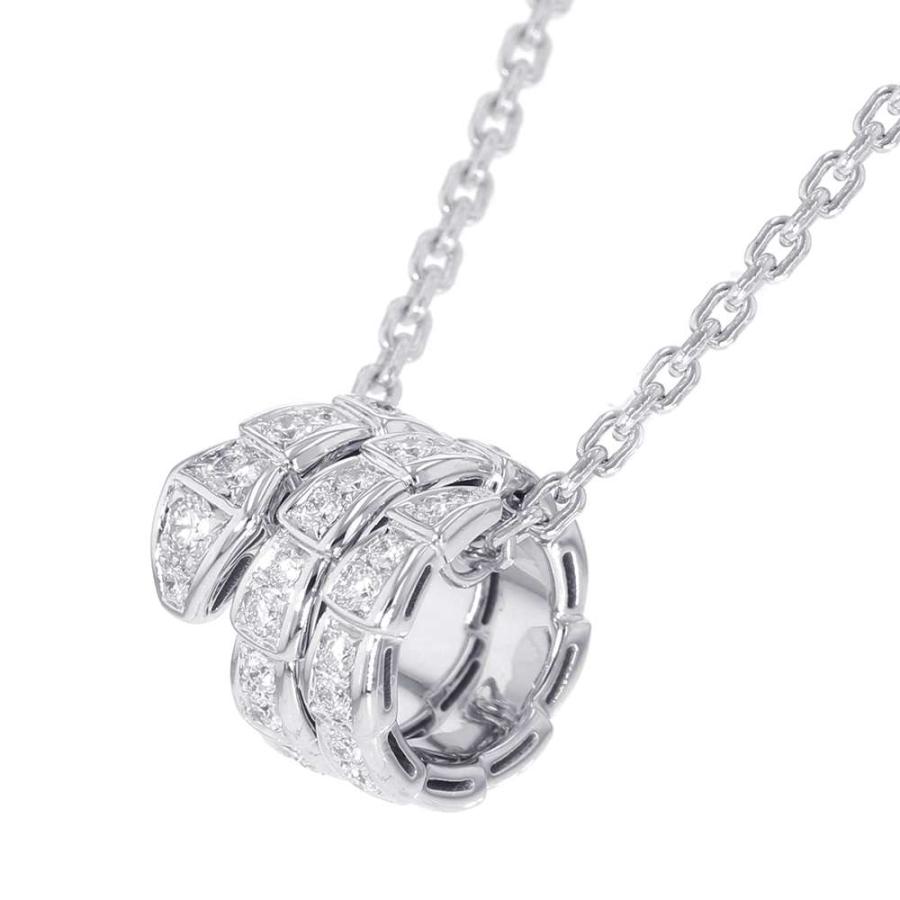 ブルガリ ネックレス セルペンティ ヴァイパー ダイヤモンド 0.63ct