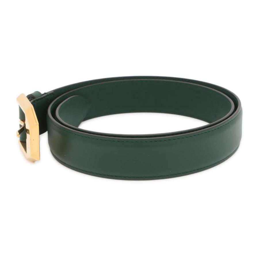 グッチ ベルト スクエアバックル レザー サイズ85 625473 GUCCI 【安心 