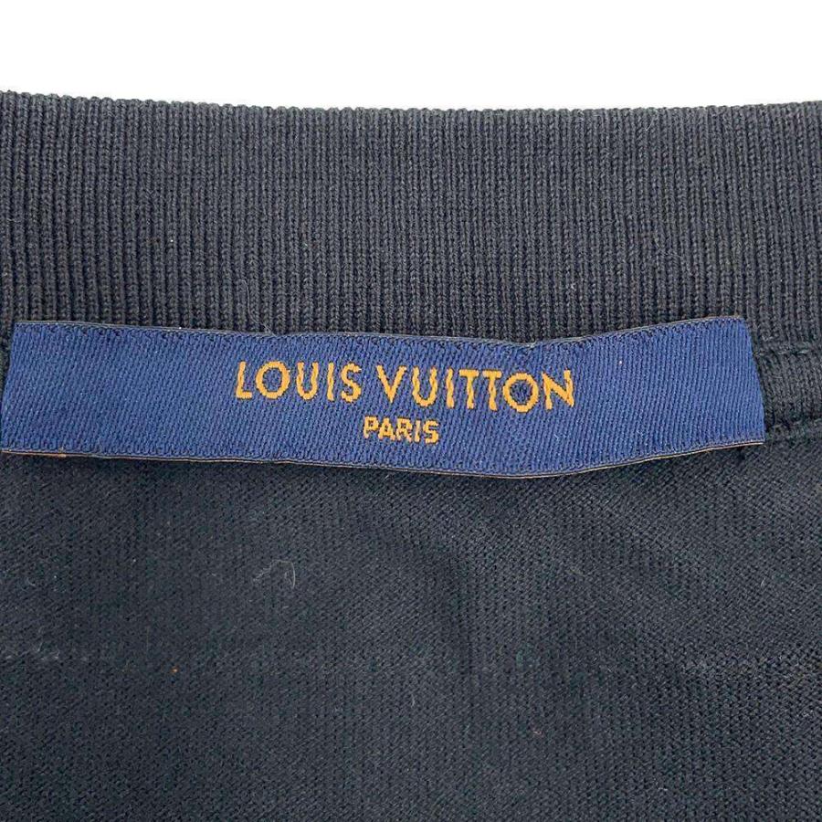 ルイヴィトン Tシャツ スプレー チェーン プリント半袖Tシャツ