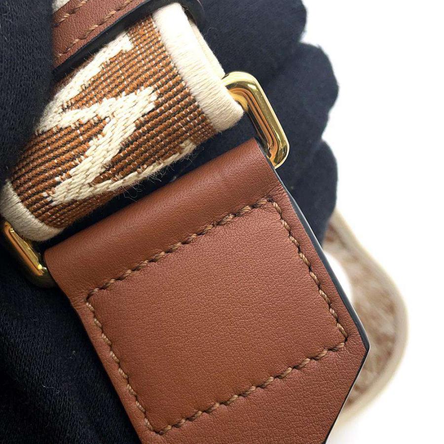 ロエベ ショルダーストラップ アナグラム キャンバス C073T87X01 LOEWE