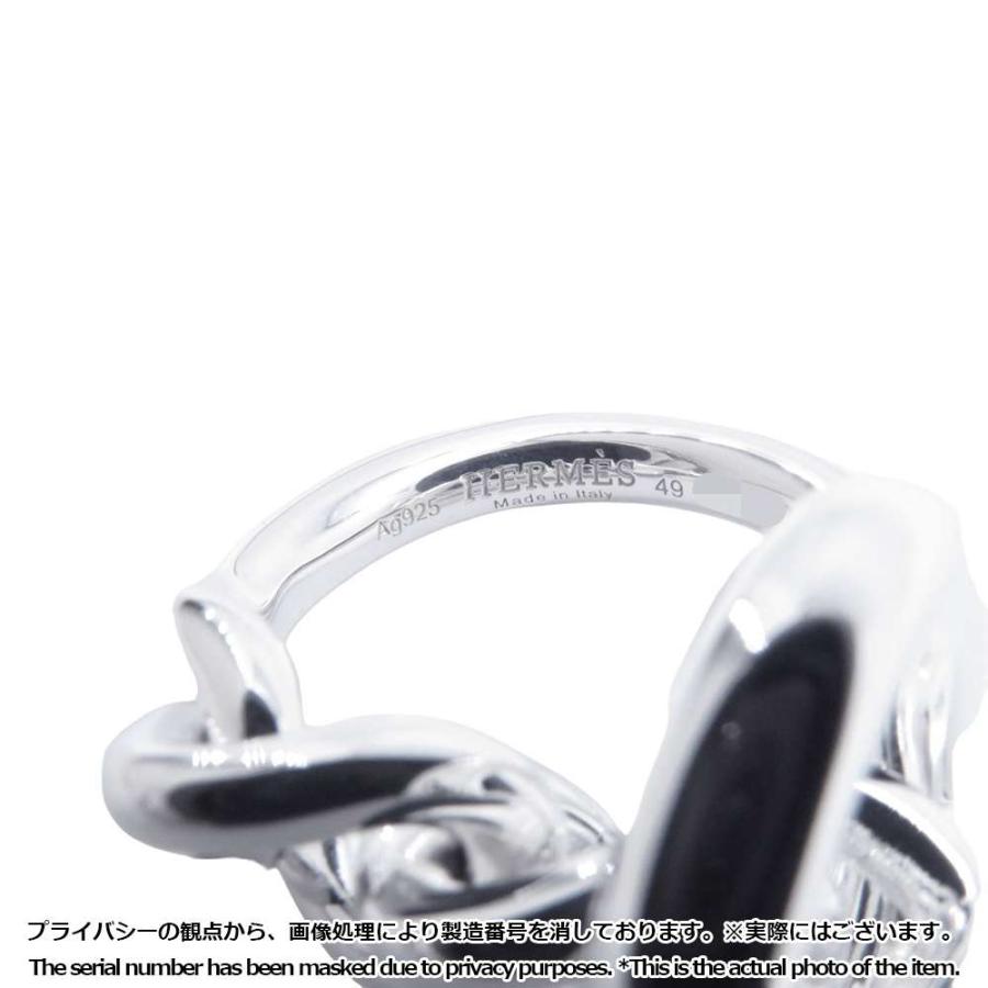 HERMES エルメス クロワゼット リング シルバー 49号 日本サイズ9号