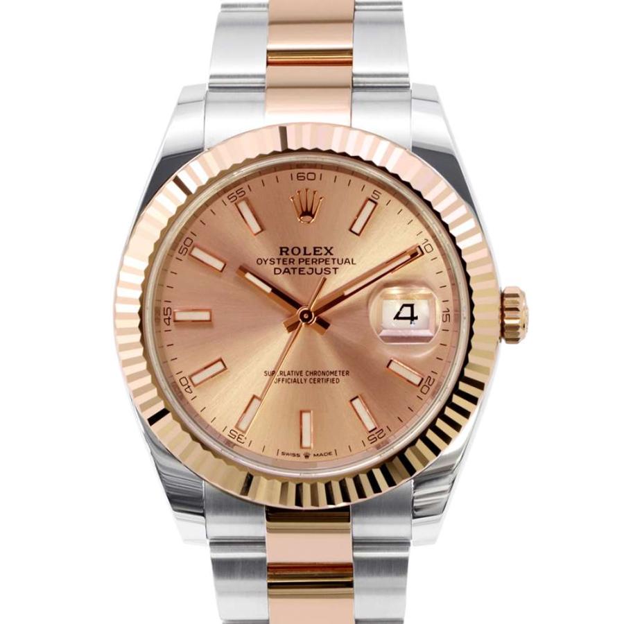 ロレックス デイトジャスト41 K18PG 126331 ROLEX 腕時計 サンダスト
