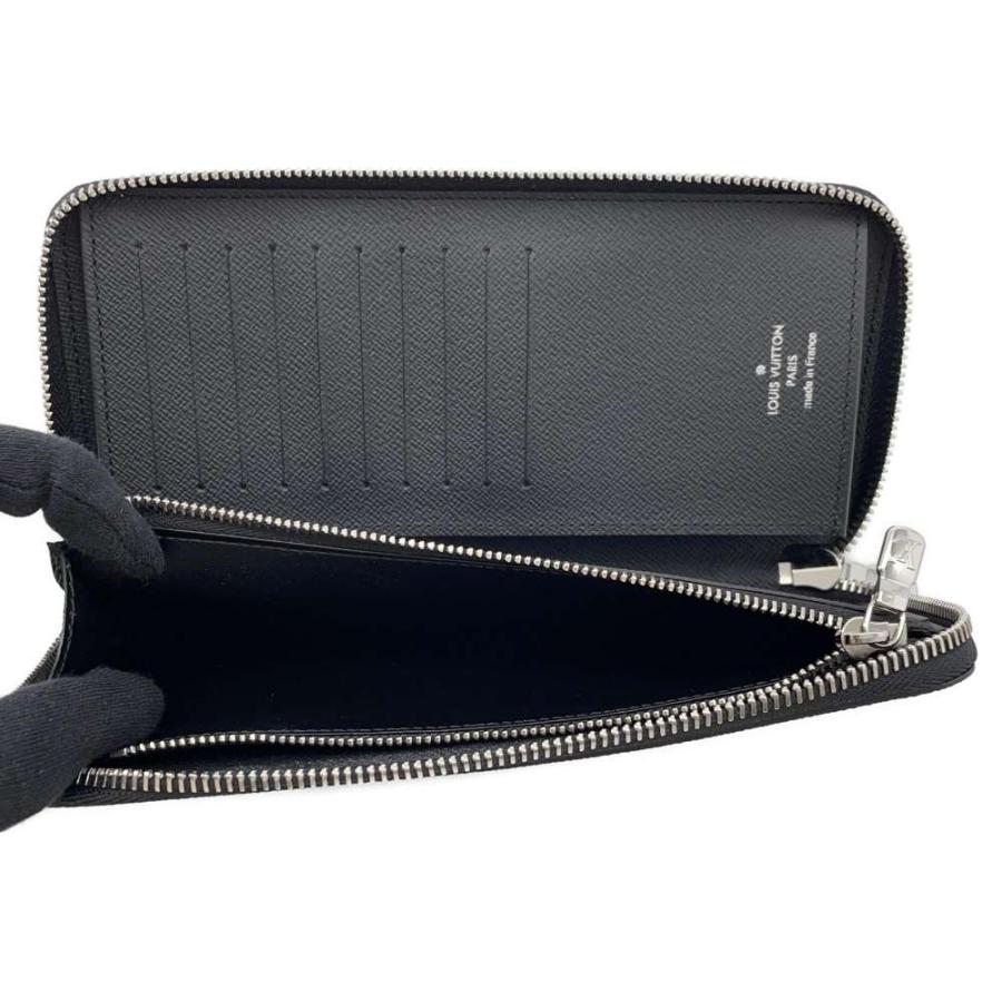ルイヴィトン ダミエグラフィット ジッピーウォレット ヴェルティカル 長財布 黒 LOUIS VUITTON（ルイ・ヴィトン） ダミエ グラフィット 長財布