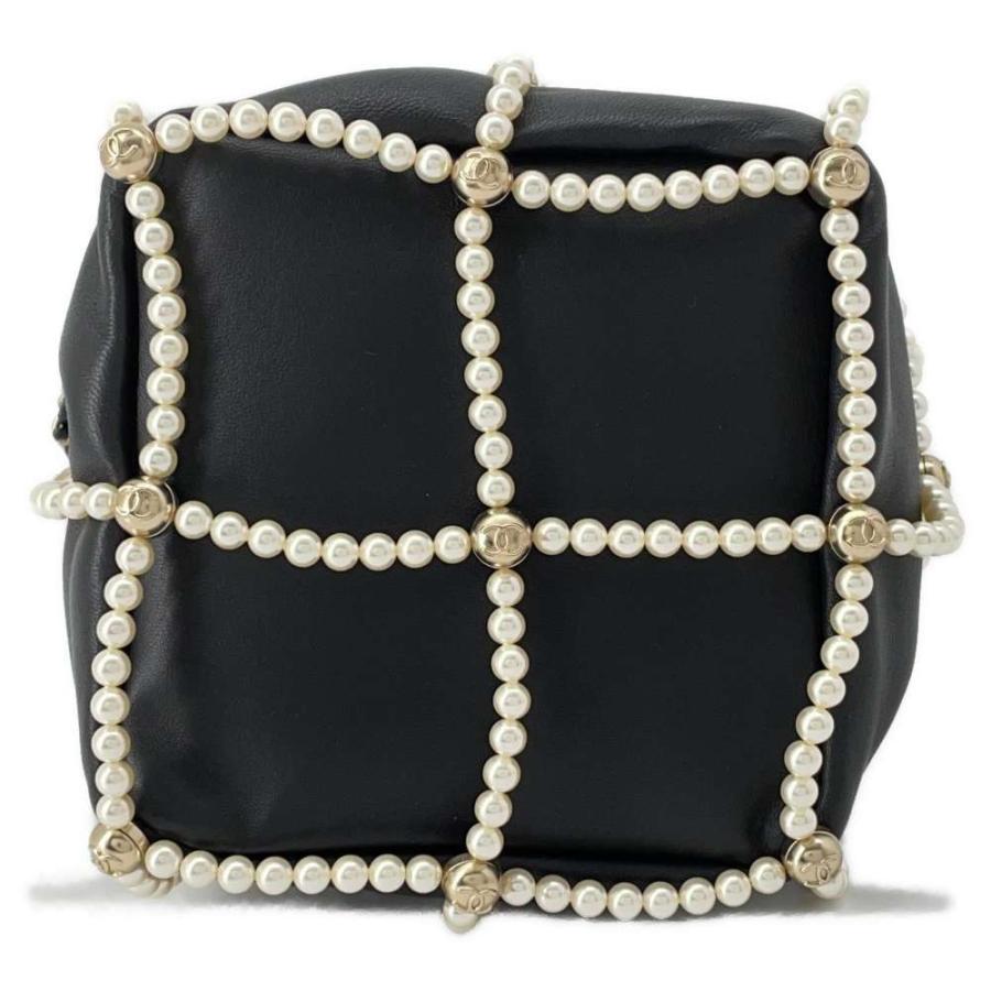 美品 シャネル CHANEL チェーンバケットバッグ ミニ巾着 ショルダーバッグ ラム 黒 G金具 30番台 AS2314 【72906】 楽天市場】美品 シャネル CHANEL チェーンバケットバッグ ミニ巾着