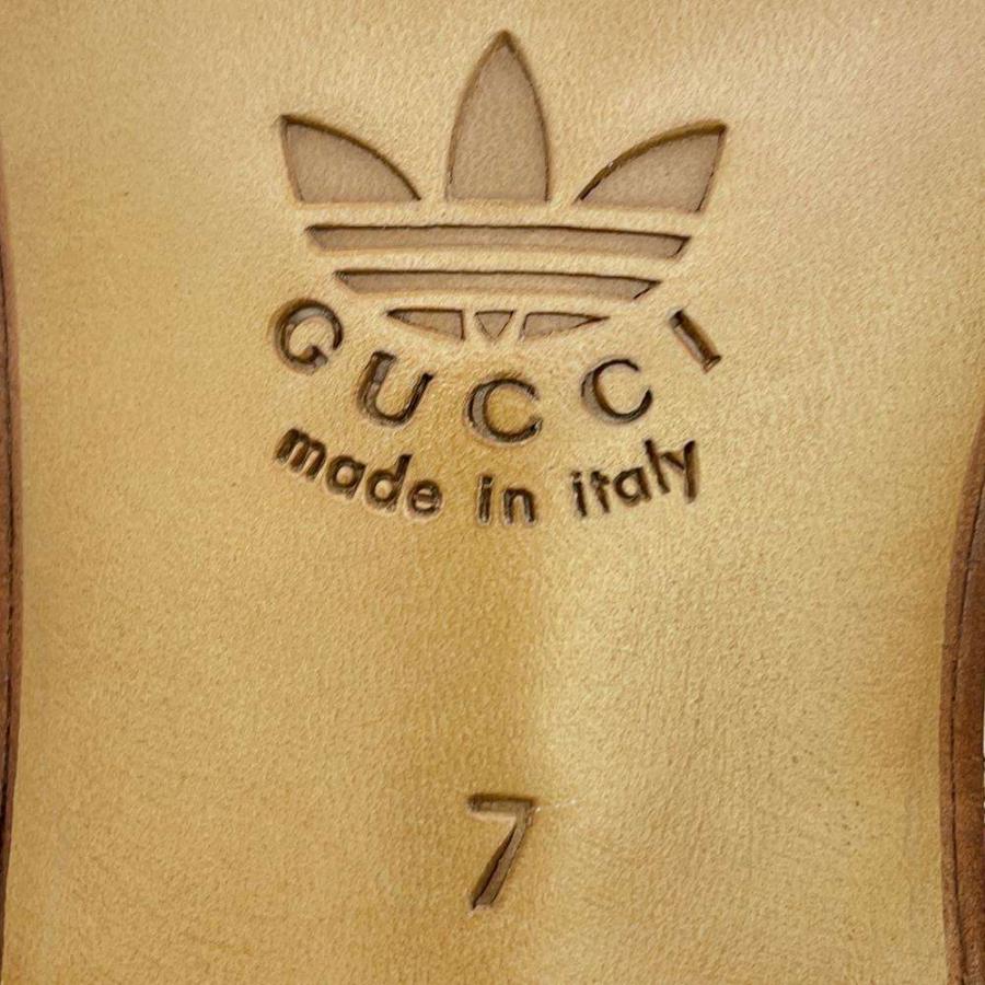 グッチ ローファー アディダスコラボ ホースビット レザー メンズ