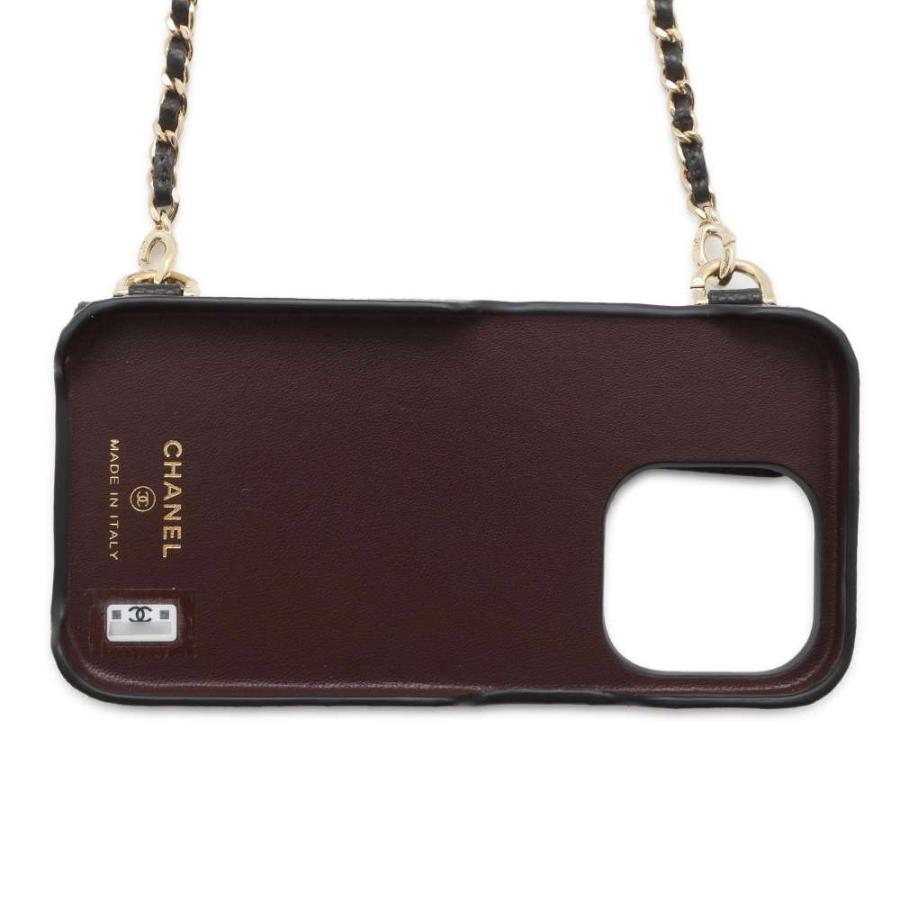 CHANEL　シャネル　スマホケース　マトラッセ 　ブラック　AP2689 シャネル iPhoneケース マトラッセ ココマーク カードケース付き
