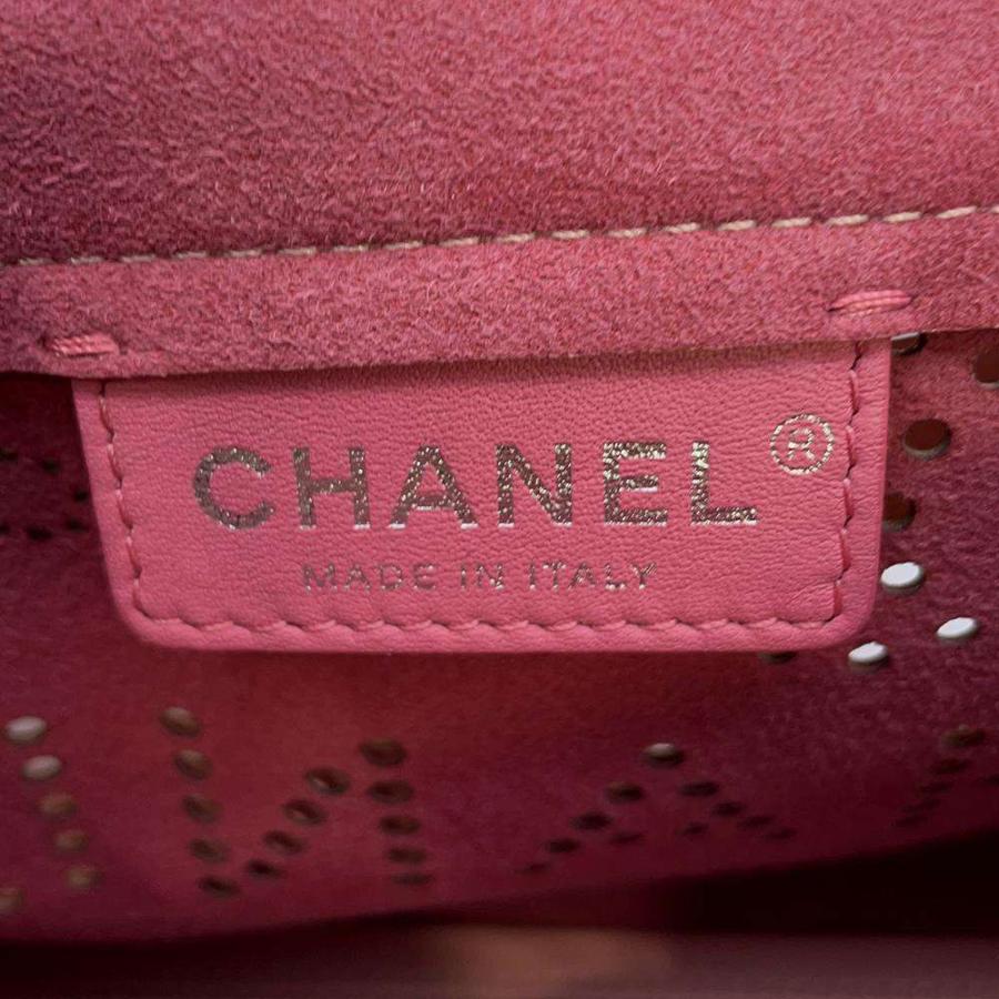 シャネル ボディバッグ パンチング ココマーク レザー CHANEL ウエストバッグ ポーチ付き 【安心保証】｜gallery-rare｜11