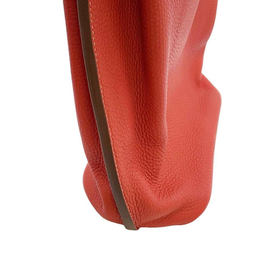 中古 エルメス HERMES レディース ショルダーバッグ ブラッシュ/ルージュピヴォワンヌ トリヨンクレマンス エルメス ショルダーバッグ ソーケリー26 ルージュピヴォワンヌ