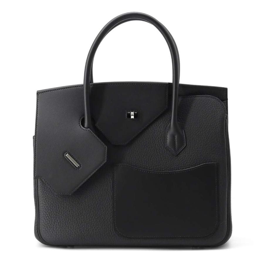 エルメス バーキン30 無秩序 ブラック/シルバー金具 トゴ/スイフト B