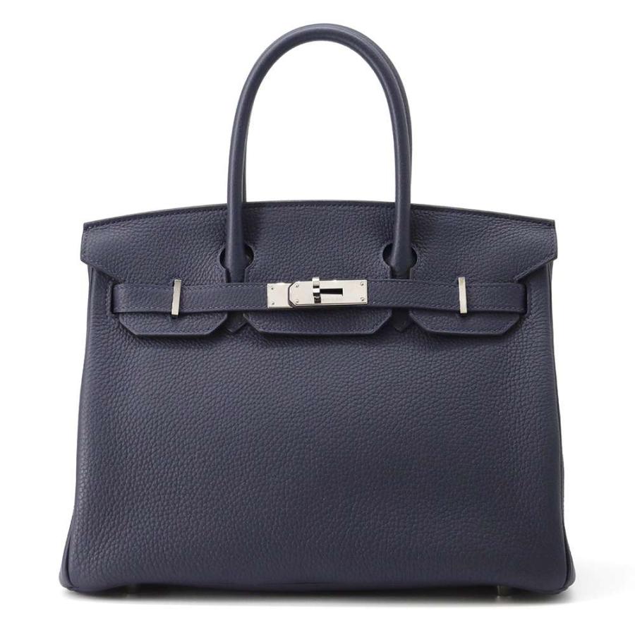新品 HERMES エルメス バーキン30 ブルーニュイ シルバー金具 エルメス バーキン30 ブルーニュイ/シルバー金具 トゴ Y刻印 HERMES