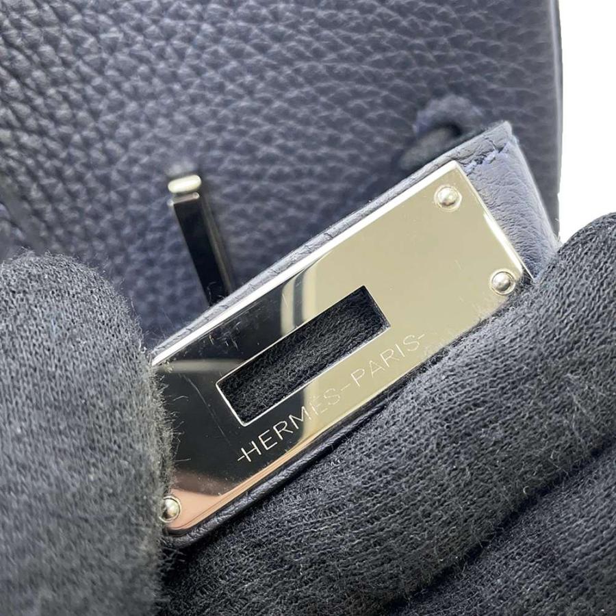 新品 HERMES エルメス バーキン30 ブルーニュイ シルバー金具 エルメス バーキン30 ブルーニュイ/シルバー金具 トゴ Y刻印 HERMES